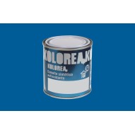 Esmalte sintetico antioxido brillo 250 ml azul luminoso kolorea