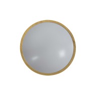 Plafon LED superficie redondo con marco madera hydra cct 24W 2400LM Ø340MM Varta