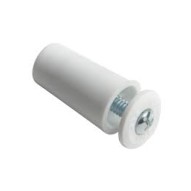 Tope persiana con tornillo 40MM blanco gaviota