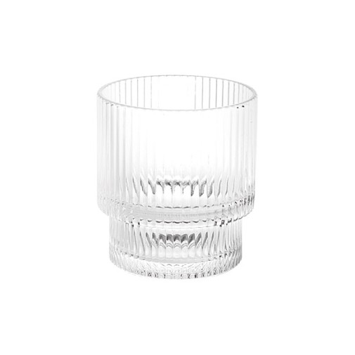 Vaso vidrio transparente epoque 32CL h&h