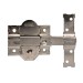 Cerrojo sobreponer cilindro redondo 86B/50MM niquel CRR10 Micel