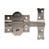 Cerrojo sobreponer cilindro redondo 86B/50MM niquel CRR10 Micel