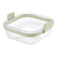 Cesta cuadrada de vidrio freidora aire 19X17,5X9,4CM lekue