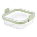 Cesta cuadrada de vidrio freidora aire 19X17,5X9,4CM lekue