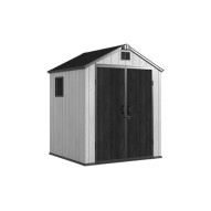 Caseta polipropileno apex sheid gris/blanca H224X176X166CM Natuur