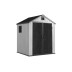 Caseta polipropileno apex sheid gris/blanca H224X176X166CM Natuur