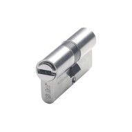 Cilindro YL6 leva corta doble embrague 35-35 niquel 5 llaves Yale