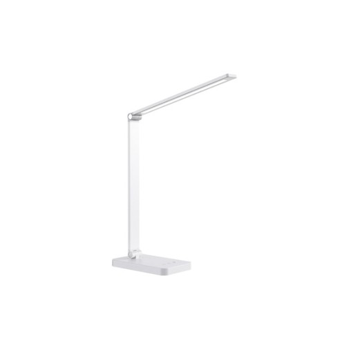 Flexo LED con bateria attom 5W blanco 610LM cct dimable carga USB cristalrecord