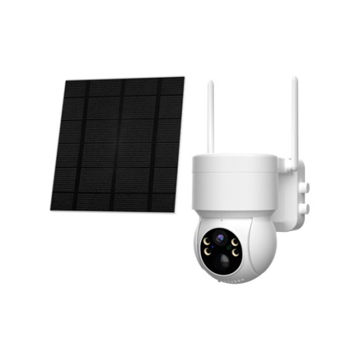 Camara wifi exterior motorizada panel solar atlas 2,4GHZ 3MP energeeks