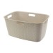 Cesto ropa l softex 45L blanco tiza curver