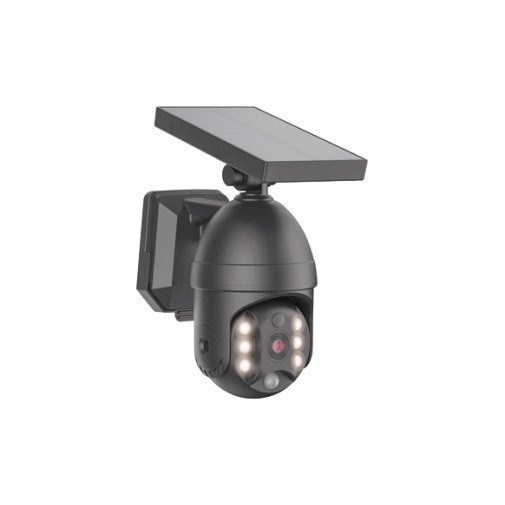 Camara solar ficticia LED con sensor de movimiento 250 lumenes 5000 kelvin blanco frío xanlite