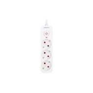 Base multiple con interruptor blanco 3 tomas 3MT arteconfort