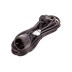 Prolongador 3X1,5 negro 16A 5MT IP20 arteconfort