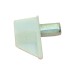 Portaestante plastico vitrina 1B safety 5MM transparente 100UDS Micel
