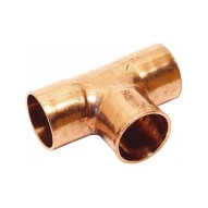 Te cobre hembra 5130 Ø 22 mm 10 uds sth