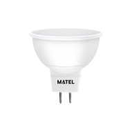 Bombilla dicroica LED MR16 8W 800LM 2700K matel