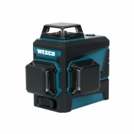Nivel laser 3D verde 12 lineas 3,7V. wesco