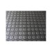 Pavimento caucho circulos 3 mm rollo de 10 m x 1,20 m de ancho non