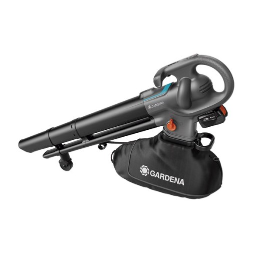 Aspirador soplador triturador a bateria 18 V gardena