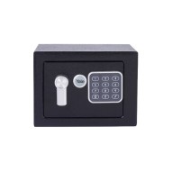 Caja fuerte sobreponer 170 x 230 x 170 mm mini negra Tesa