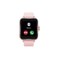 Reloj inteligente denver con respuesta de llamadas rosa SWC-156 p