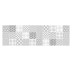 Alfombra vinilica estampada patch textil 60X200CM stor planet