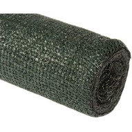 Malla sombreadora polietileno 80GR 01X05M verde oscuro Natuur