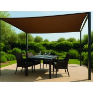Malla ocultacion sombreo 230GR 1,5X05M marron Natuur