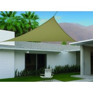Toldo vela sombreo triangular polietileno 185GR 03X03X03M arena Natuur