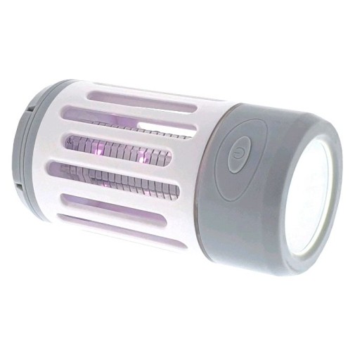 Lampara antimosquitos con linterna oscaconnect