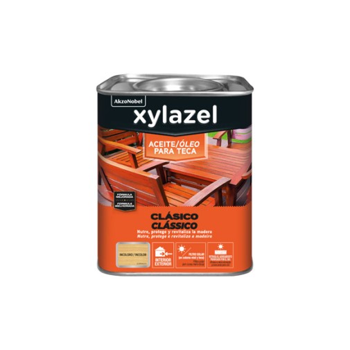 Aceite teca clasico 5 l incoloro xylazel