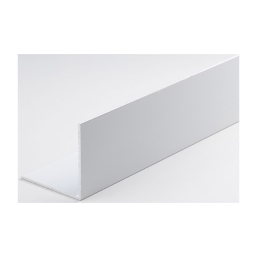 Angulo aluminio 2M 4X4CM blanco arcansas
