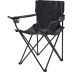 Silla metal plegable negro import
