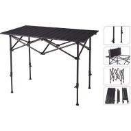 Mesa camping metalica 95X55CM 50-80CM import