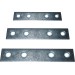 Placa ensamble recto acero cincada 100X15MM 100UDS Micel