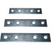Placa ensamble recto acero cincada 100X15MM 100UDS Micel