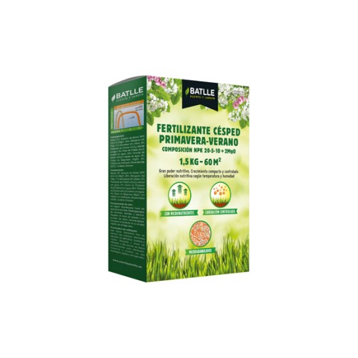 Fertilizante para cesped primavera-verano 1,5K batlle