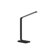 Flexo LED con bateria attom 5W negro 610LM cct dimable carga USB cristalrecord