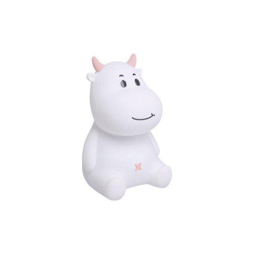 Lámpara portátil infantil LED rgb micaela 1,2W tactil con forma de vaca cristalrecord