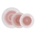 Vajilla ceramica 18 pzas velvet rose qd quid