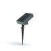 Baliza solar LED lyra gris 500LM 3000K garza