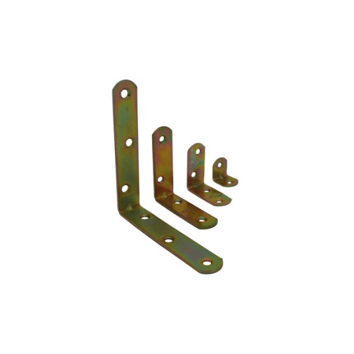 Angulo soporte reforzado bicromatado 80MM 100UDS Micel