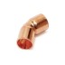 Curva cobre 45º m-h 5041 Ø 15 mm 25 uds sth