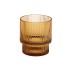 Vaso vidrio epoque 34CL ambar h&h