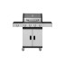 Barbacoa GAS 4 fuegos con quemador lateral ironside garden