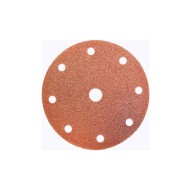 Disco papel rbe Ø150 P120 8+1 agujeros 50PIEZAS bma