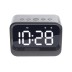 Reloj despertador negro con bluetooht denver