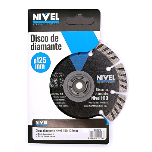 Disco diamante basic H10 / Ø125mm nivel