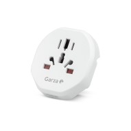 Adaptador universal viaje blanco aus/china garza