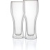 Vaso borosilicato doble set 2UDS 40CL cerveza santa clara